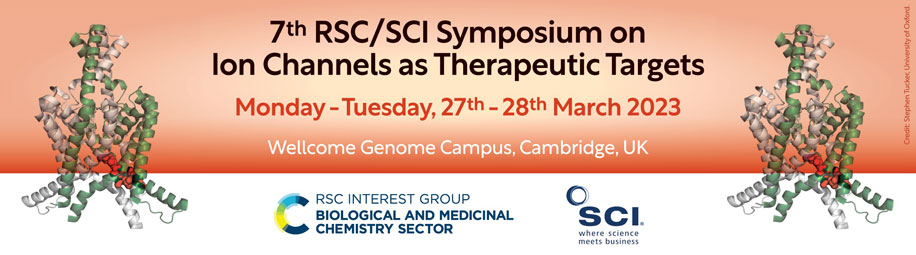 7th RSC-BMCS/SCI Symposium on Ion Channels as Therapeutic Targets